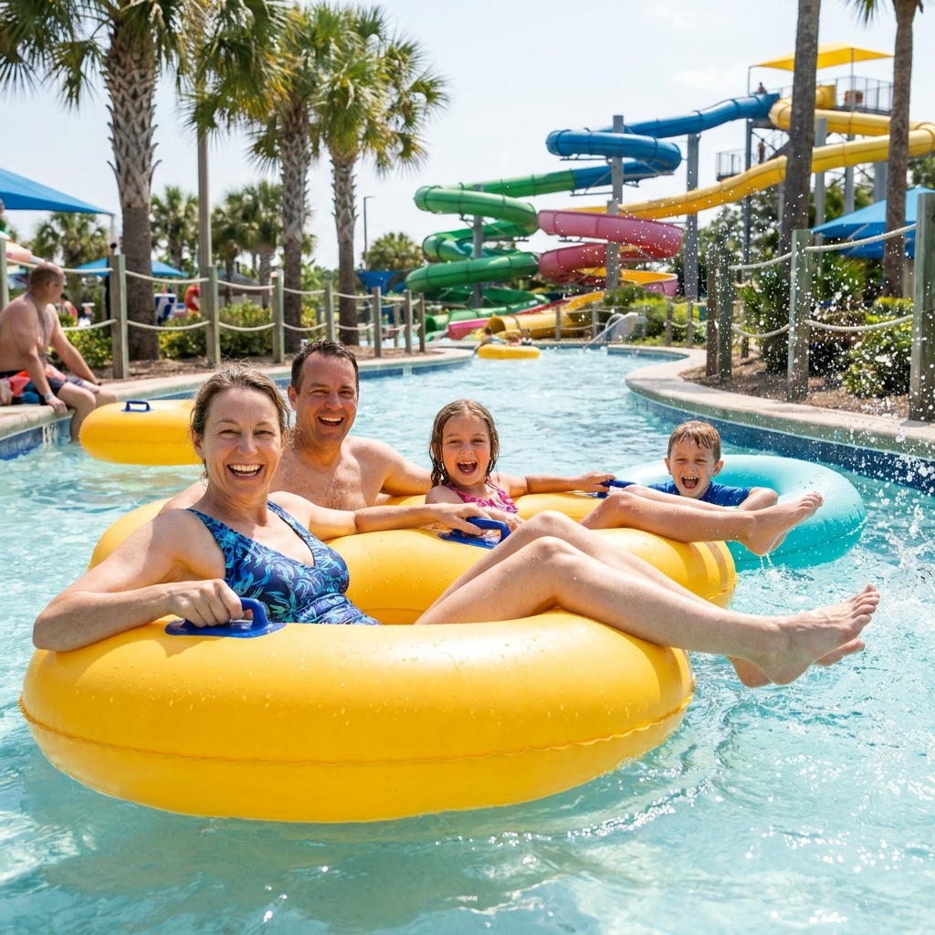 Perfect Family Water Park Day