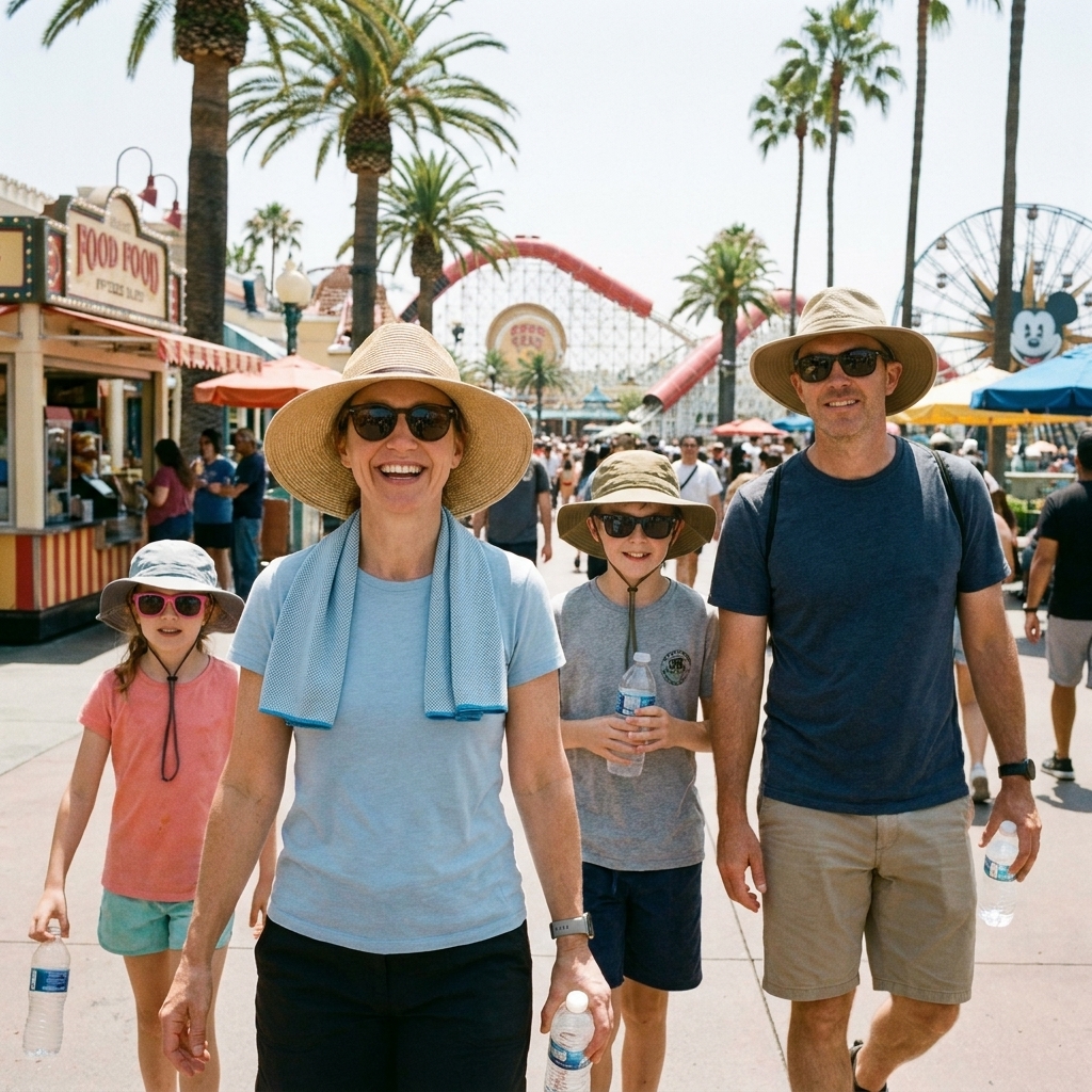 Surviving a Theme Park Heat Wave