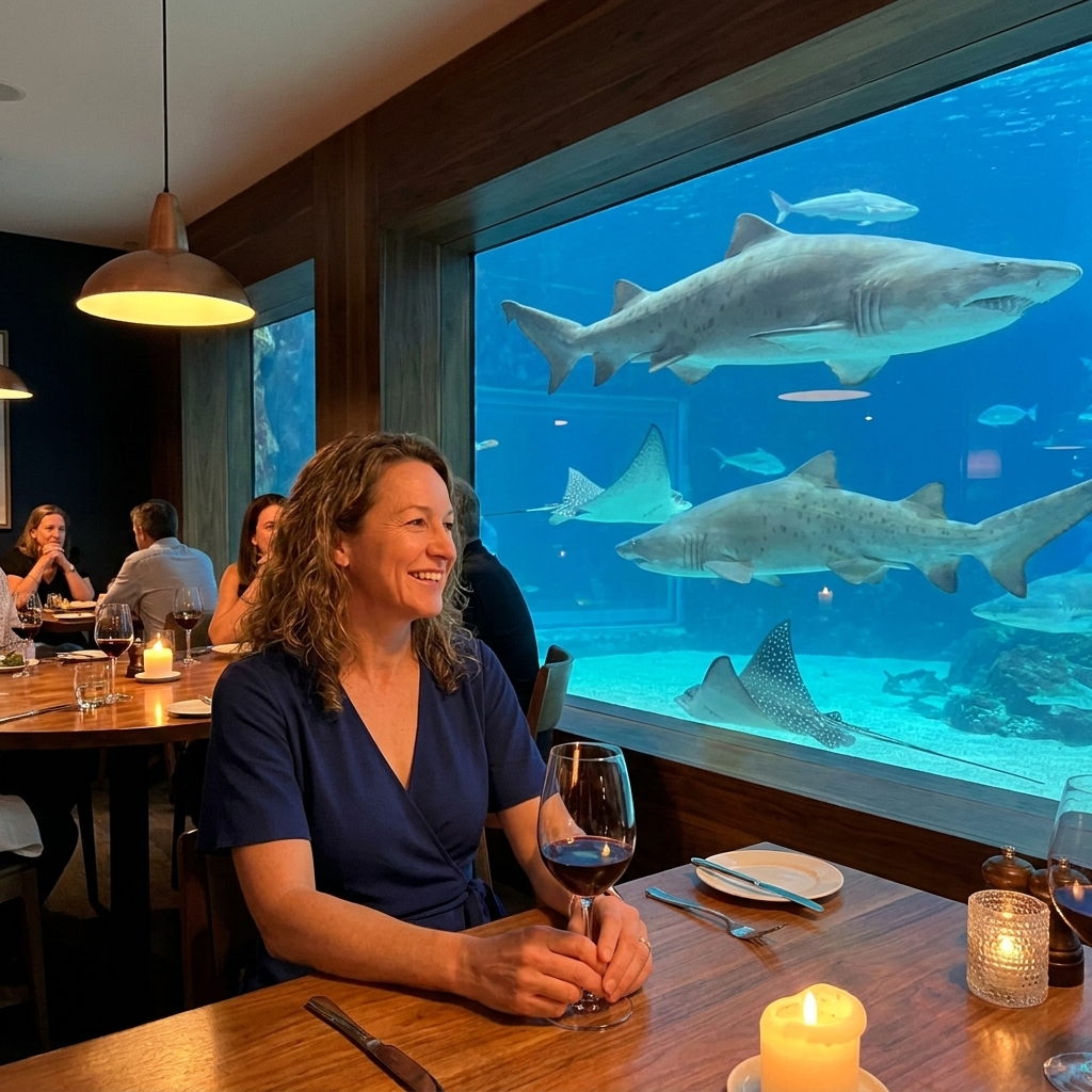 Aquarium and Zoo Restaurants with Live Animal Views