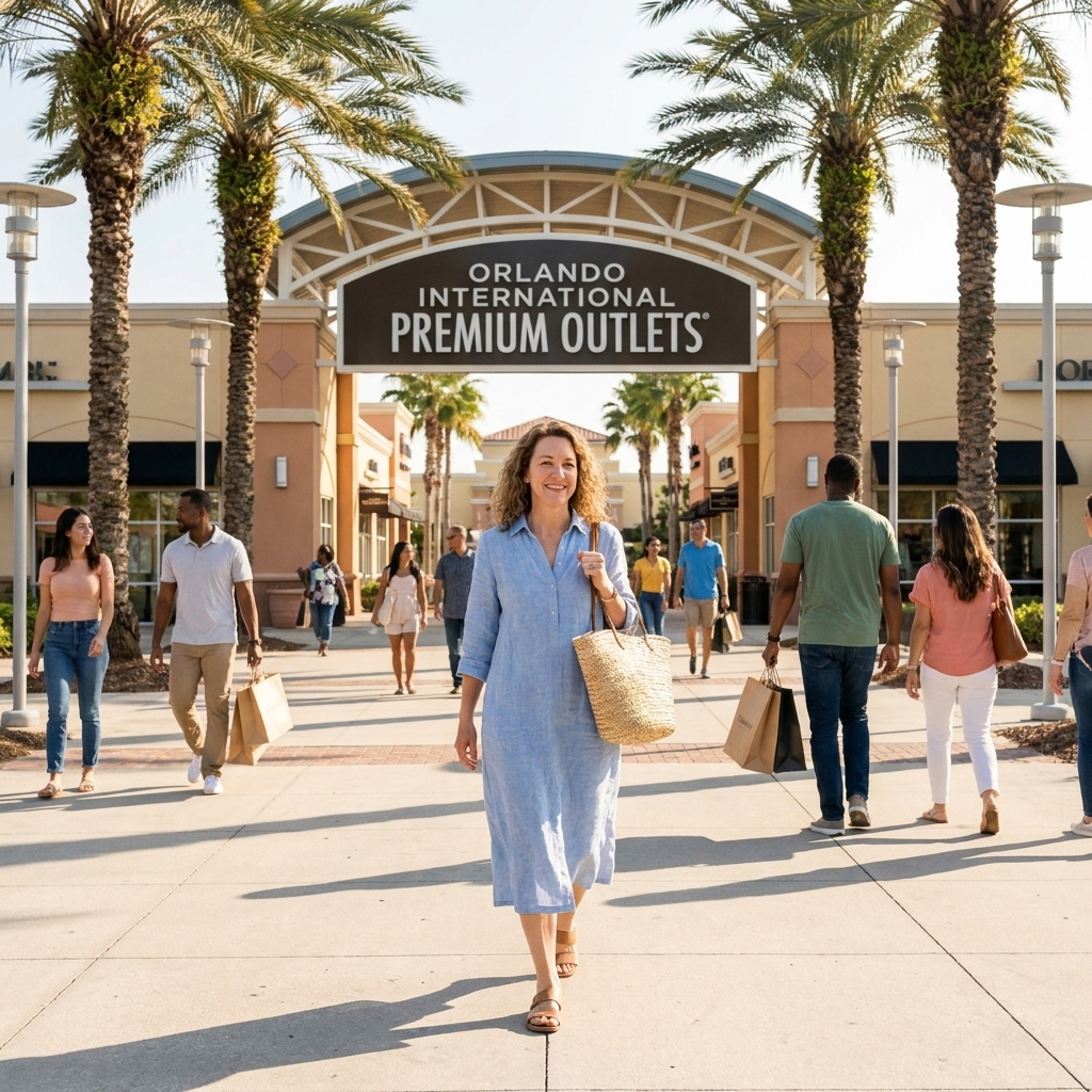 7 Premium Outlet Malls Near Major US Theme Parks